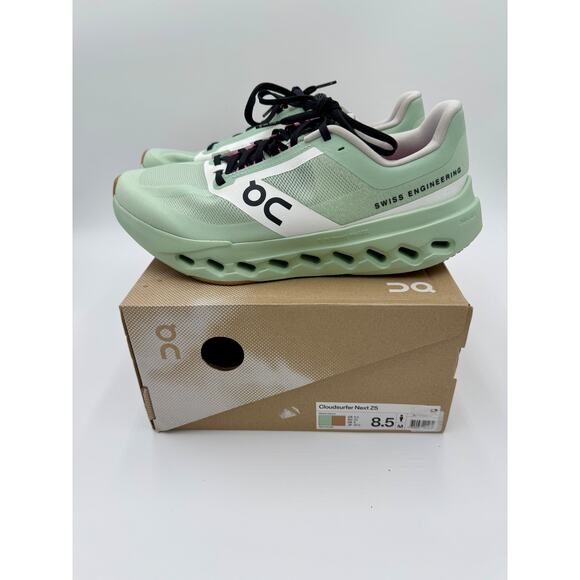 NEW On Running Men's Cloudsurfer Next Z5 Running Shoe - Mineral/Almond -Size 8.5 - Picture 2 of 8